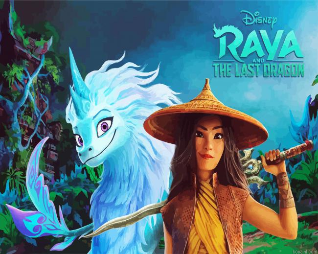 Disney Raya And The Last Dragon Paint By Numbers.png