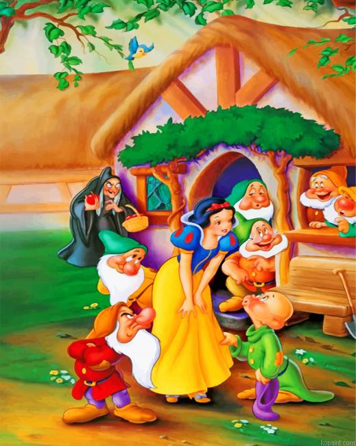 Disney Snow White Painting By Numberss.png