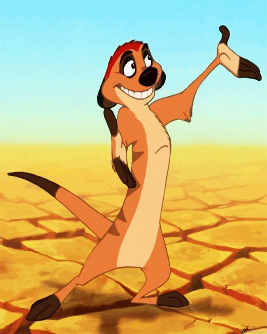 Disney Timon Paint By Numbers.png