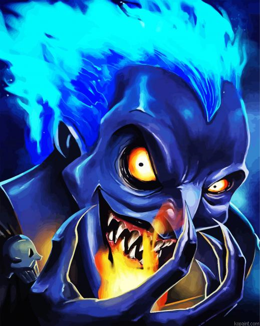 Disney Villain Hades Painting By Numberss.png