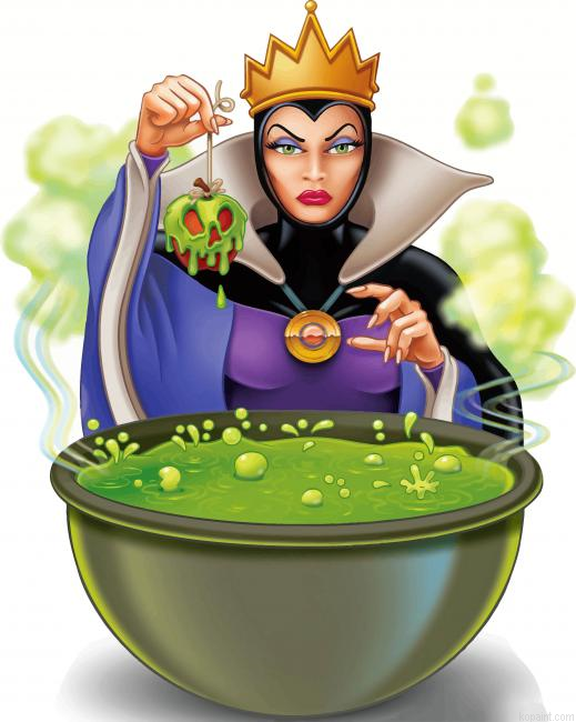 Disney Villains Evil Queen Painting By Numberss.png
