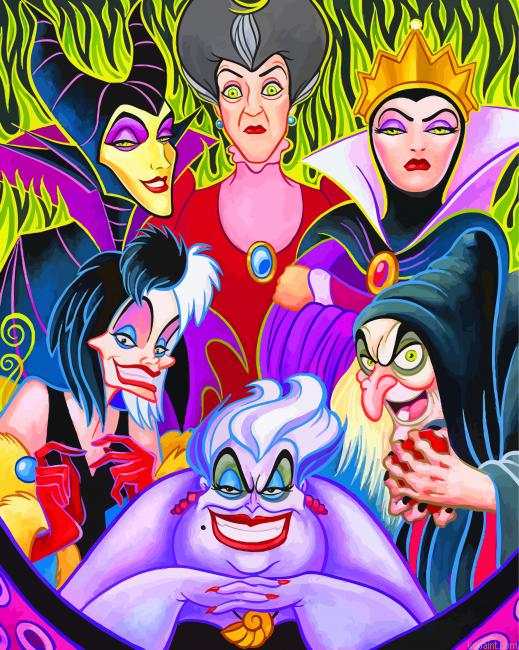 Disney Villains Painting By Numberss.png
