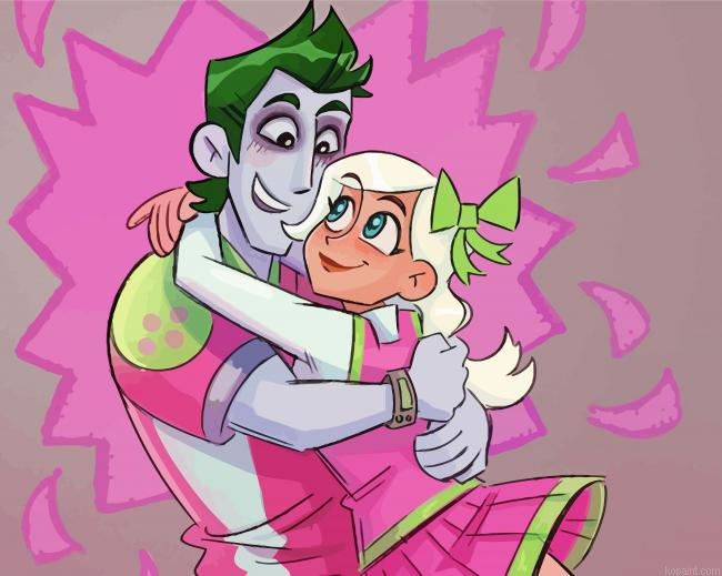 Disney Zombies Lovers Art Painting By Numberss.png