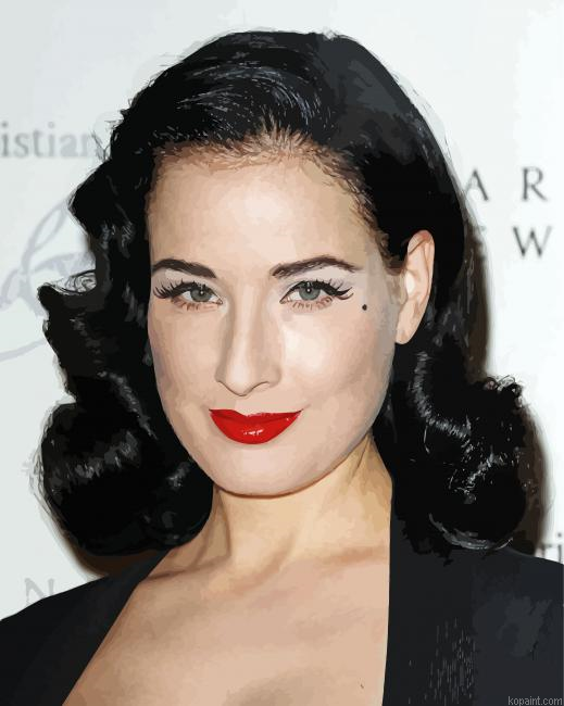 Dita Von Teese Painting By Numberss.png