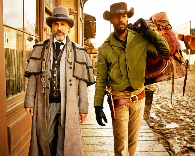 Django Movie Paint by Numbers