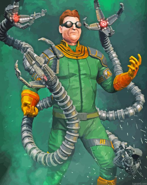 Doctor Octopus Painting By Numberss.png