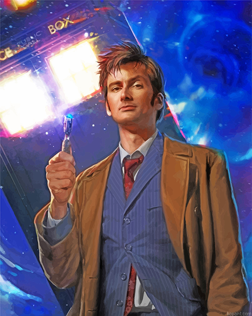 Doctor Who Art Painting By Numberss.png