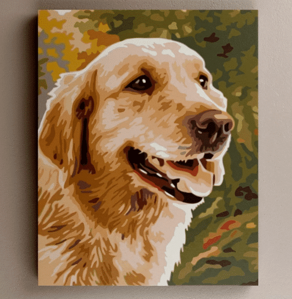 Dogs Paint By Numbers Custom Painting By Numberss.png