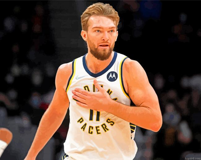 Domantas Sabonis Paint By Numbers