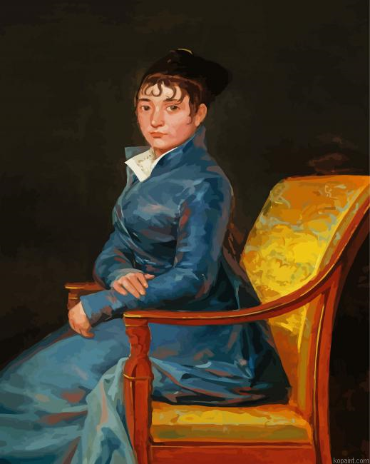 Dona Teresa Sureda Goya Art Paint By Numbers