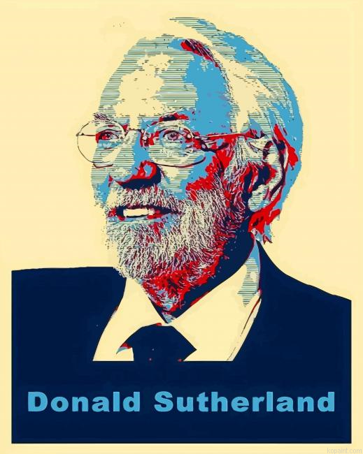 Donald Sutherland Poster Painting By Numberss.png