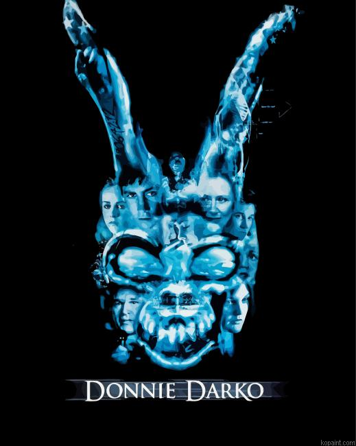 Donnie Darko Movie Poster Paint By Numbers