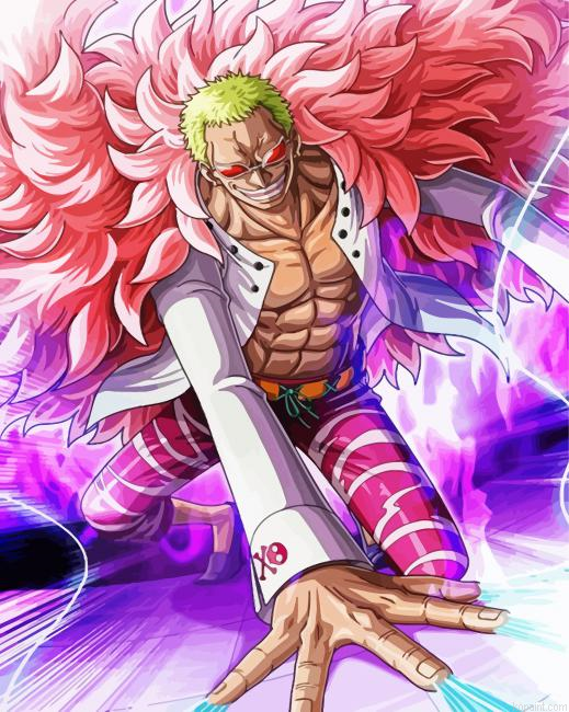 Donquixote Doflamingo One Piece Paint By Numbers