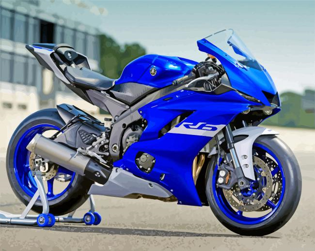 Dope Blue Motorcycle Painting By Numberss.png