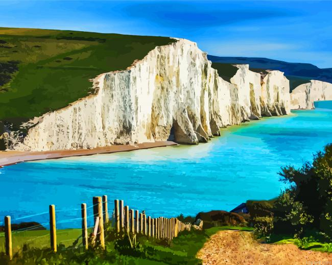 Dover White Cliffs Painting By Numberss.png