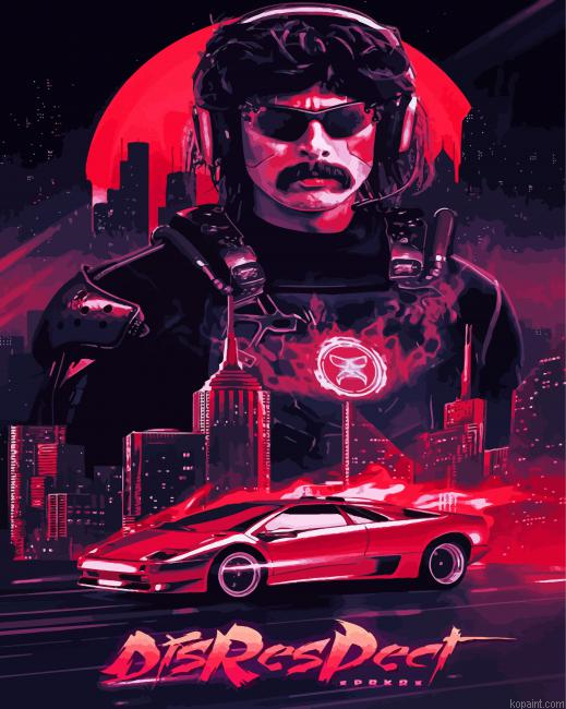 Dr Disrespect Painting By Numberss.png