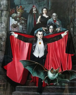 Dracula Family Painting By Numberss.png