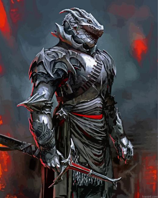 Dragon Armor Paint By Numbers.png