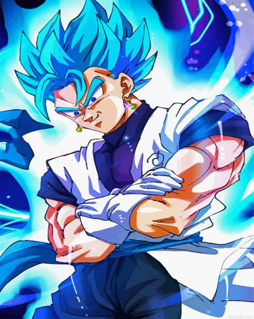 Dragon Ball Vegito Paint By Numbers.png