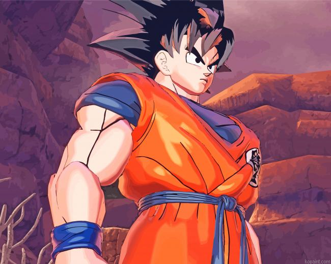 Dragon Ball Z Game Painting By Numberss.png