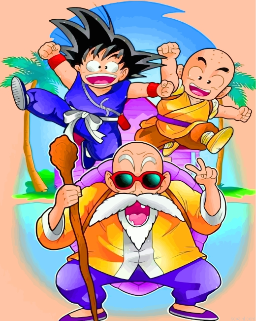 Dragon Ball Z Painting By Numberss.png
