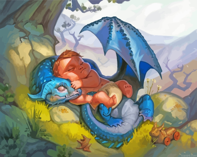 Dragon Nanny Painting By Numberss.png