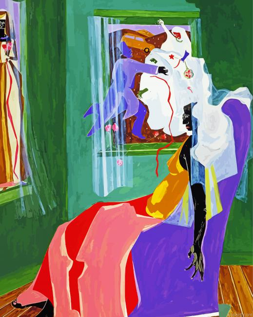 Dreams By Jacob Lawrence Painting By Numberss.png