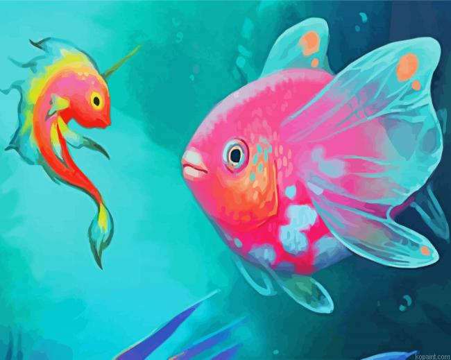 Dreamy Fishes Paint By Numbers.png