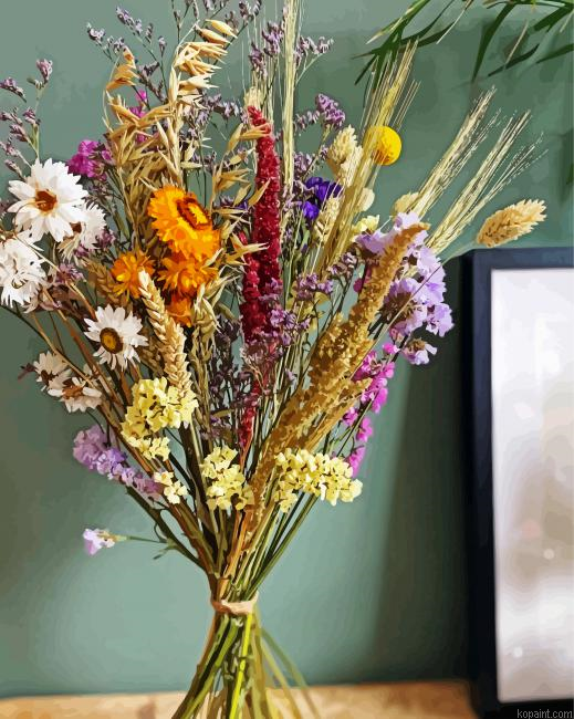 Dried Flowers Painting By Numberss.png
