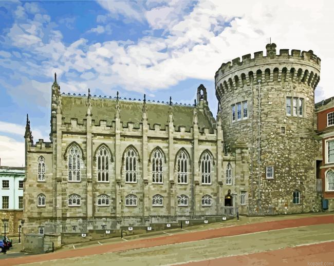 Dublin Castle Ireland Paint By Numbers.png