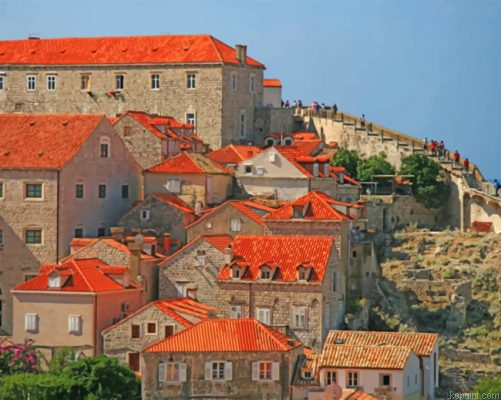 Dubrovnik Buildings Painting By Numberss.png