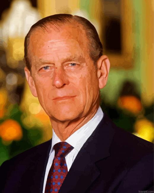 Duke Of Edinburgh Prince Philip Painting By Numberss.png