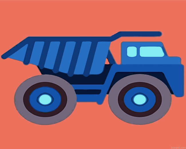 Dump Truck Painting By Numberss.png