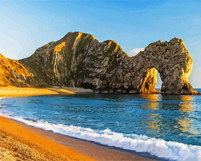 Durdle Door Uk Painting By Numberss.png