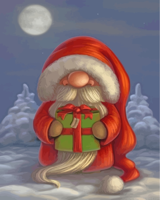 Dwarf Santa Painting By Numberss.png