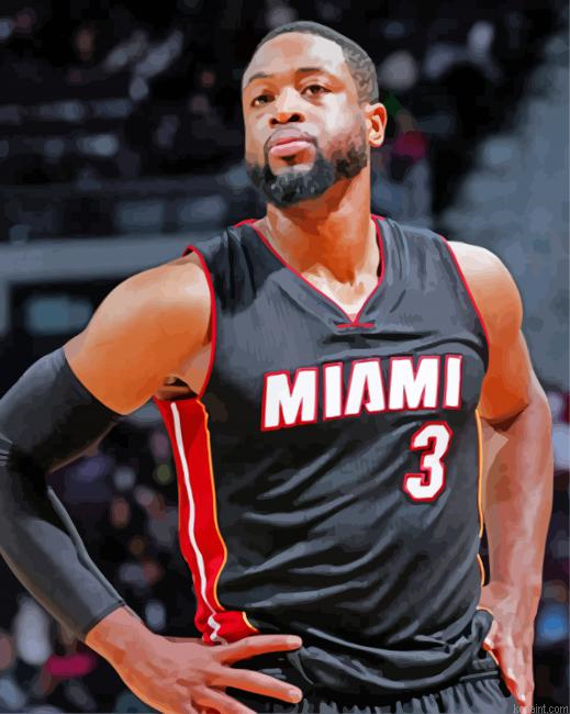 Dwyane Wade Player Painting By Numberss.png