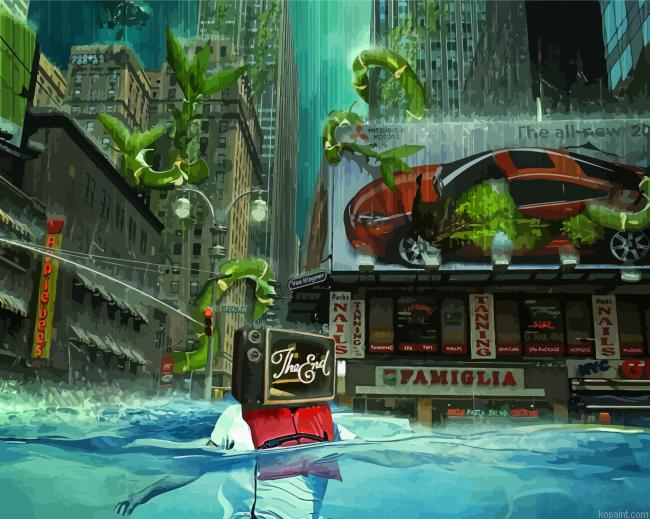Dystopia The End Painting By Numberss.png
