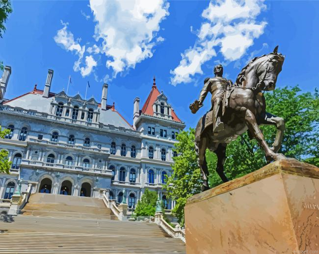 East Capitol Park Albany Ny Painting By Numberss.png