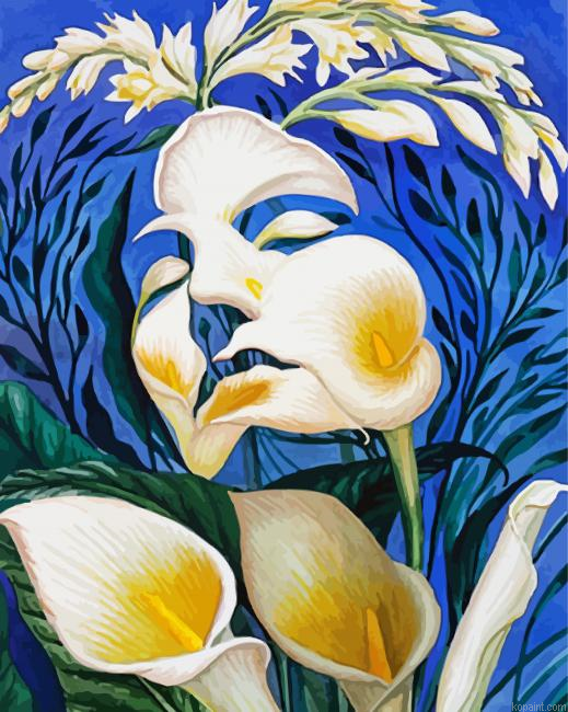 Ecstasy Of The Lilies Octavion Art Painting By Numberss.png