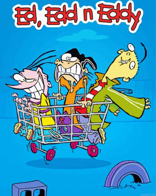 Ed Edd N Eddy Poster Painting By Numberss.png