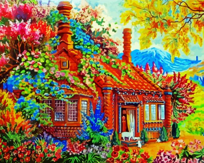 Edge Of The Wood Louis Art Painting By Numberss.png