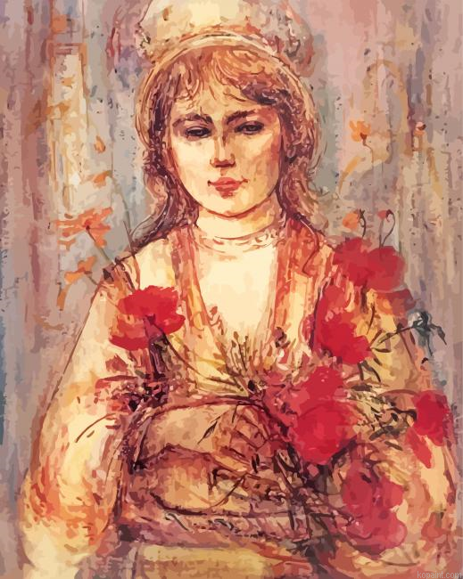 Edna Hibel Painting By Numberss.png