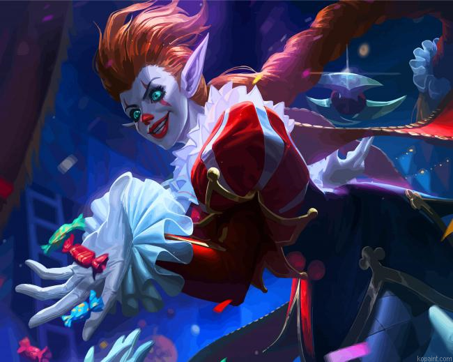 Elf Jester Animation Paint By Numbers