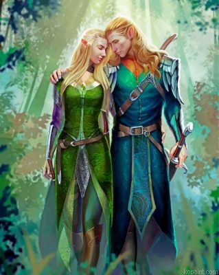 Elf King And Queen Painting By Numberss.png