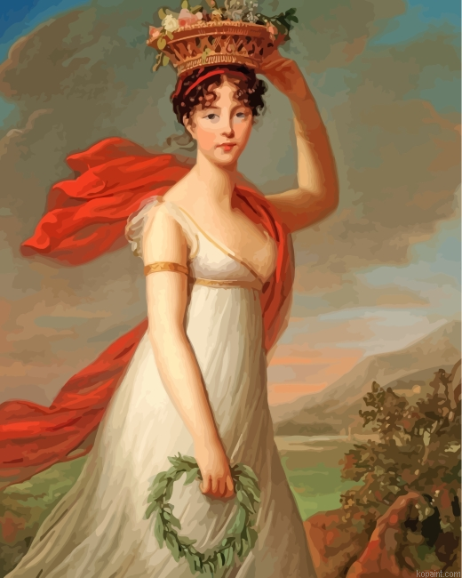 Elisabeth Vigee Le Brun Flora Painting By Numberss.png
