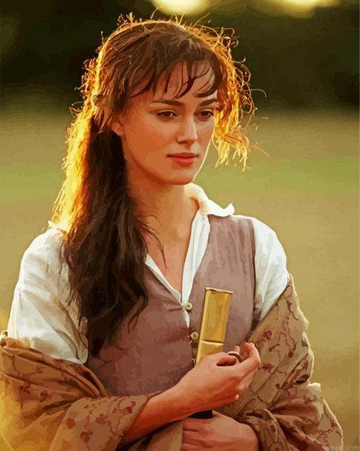 Elizabeth Bennet From Pride And Prejudice Painting By Numberss.png