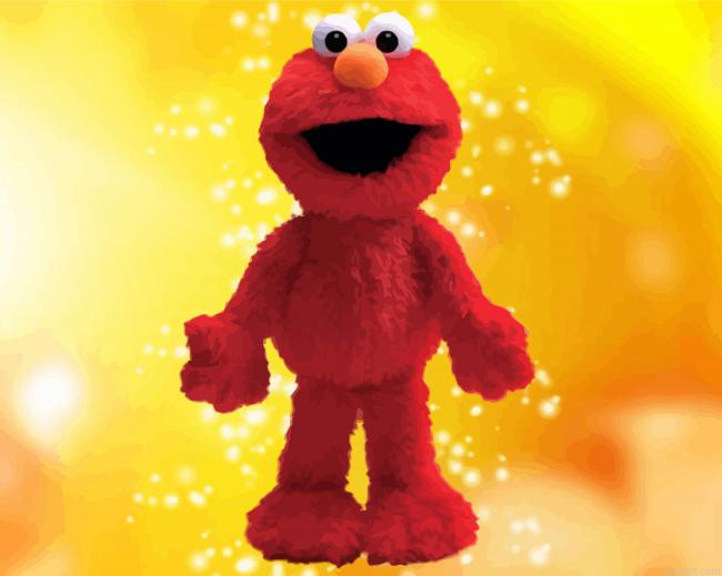 Elmo Muppet Painting By Numberss.png