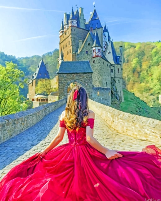 Eltz Castle Germany Travel Painting By Numberss.png