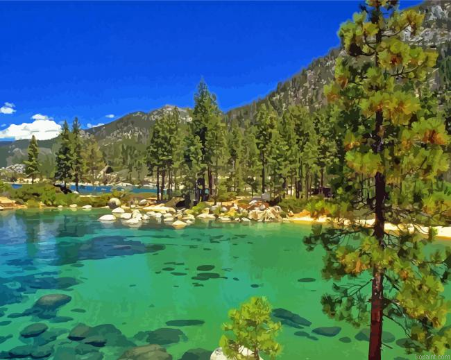 Emerald Bay State Park Painting By Numberss.png