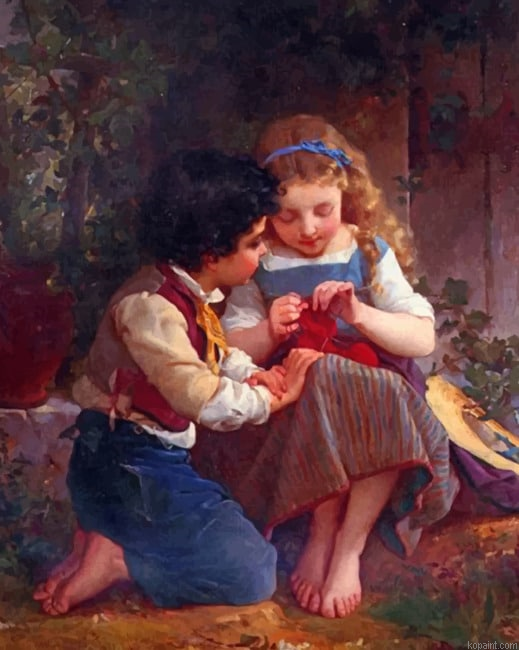 Emile Munier A Special Moment New Painting By Numberss.png